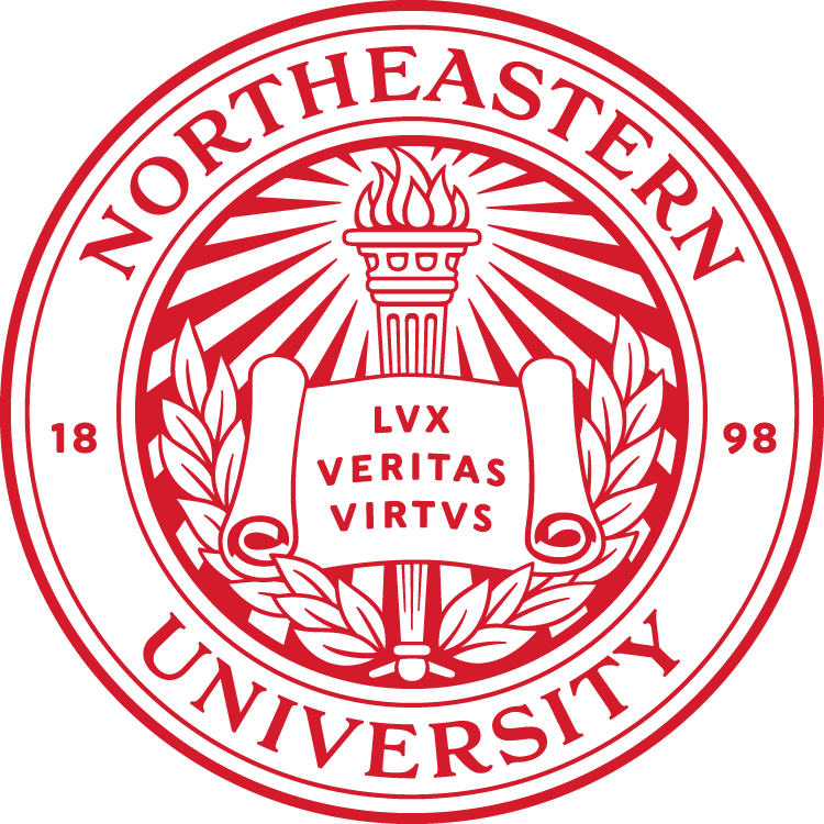 Northeastern university logo